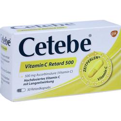 CETEBE VITAMIN C RETARD500